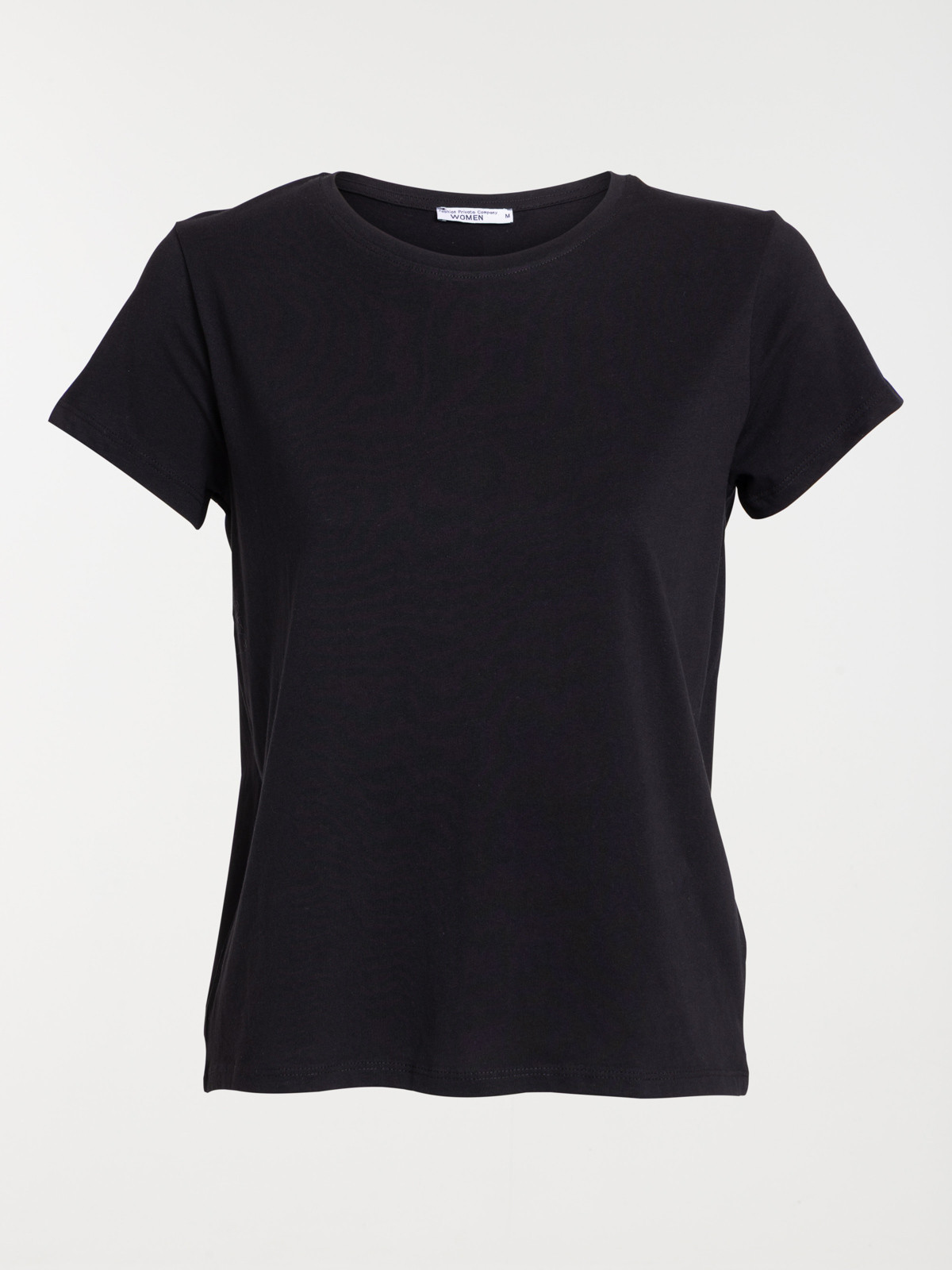 T-shirt manches courtes noir femme