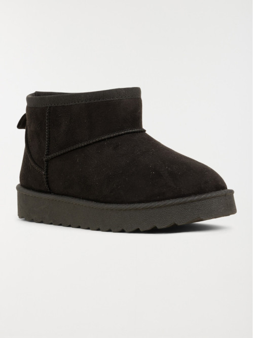 Boots noires fille (31-36)