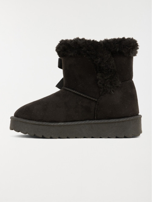Boots noires fille (24-30)
