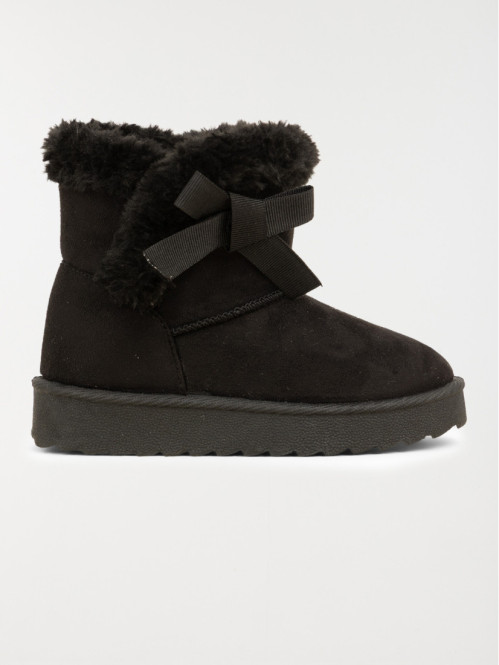 Boots noires fille (24-30)