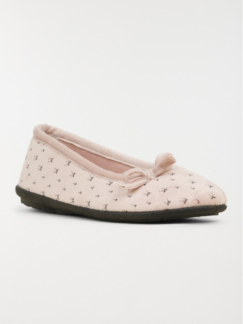 Chausson ballerine rose...