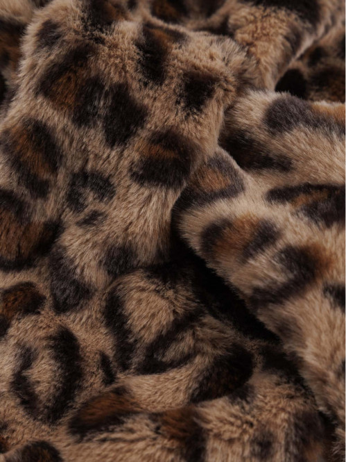 Echarpe léopard douce femme