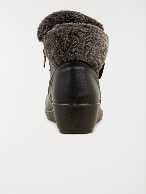 Bottine confort bicolore femme (36-41) Bottine confort bicolore femme (36-41)