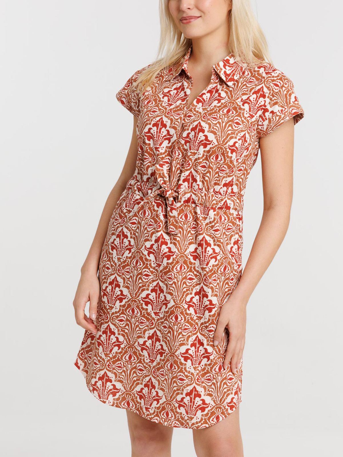 Robe courte imprimée femme Robe courte imprimée femme