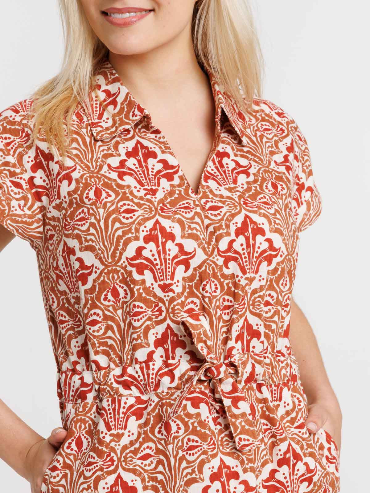 Robe courte imprimée femme Robe courte imprimée femme