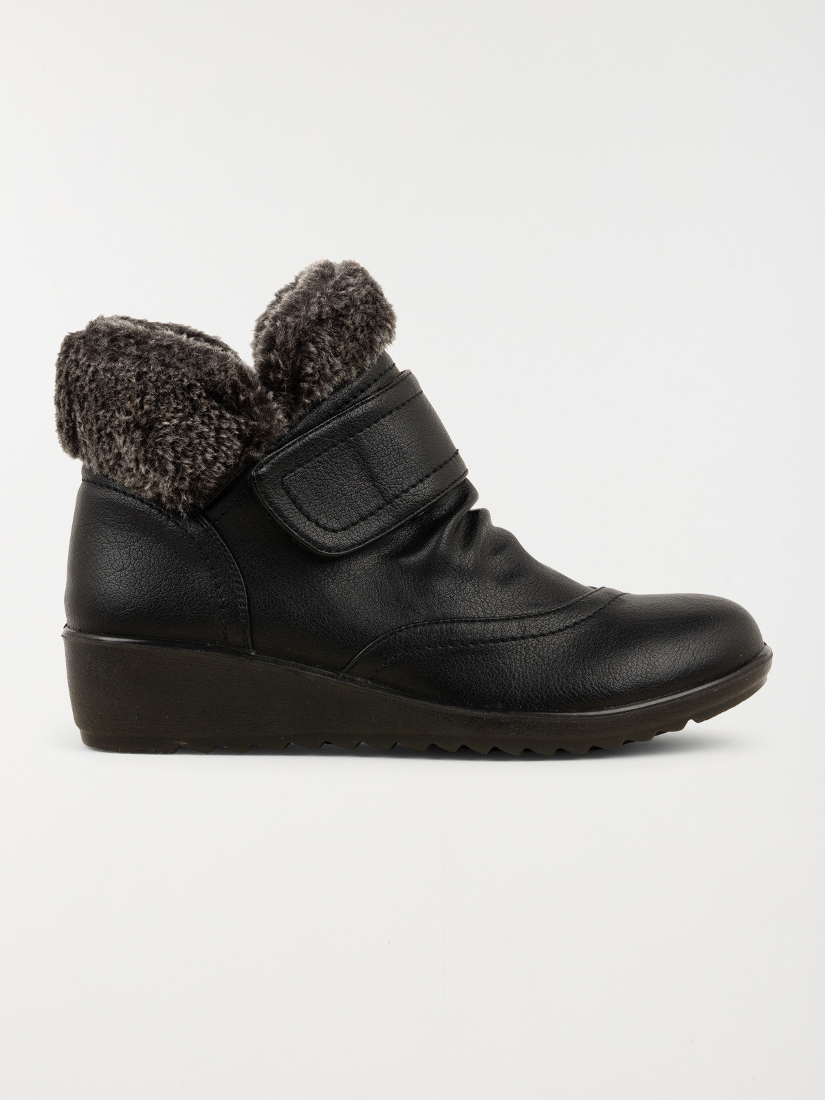 Bottine confort bicolore femme (36-41)