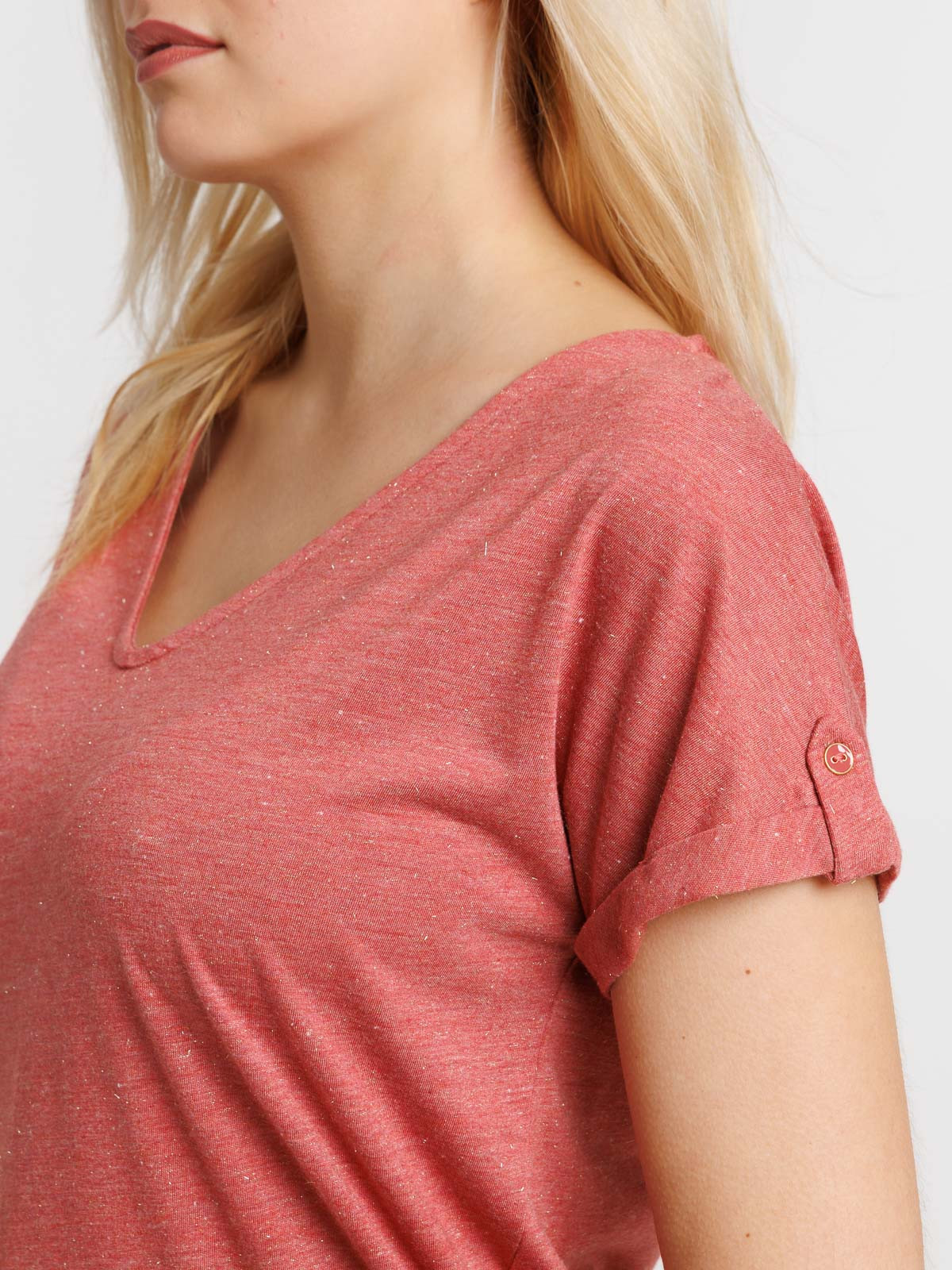 T-shirt rose femme dentelle macramé dos T-shirt rose femme dentelle macramé dos