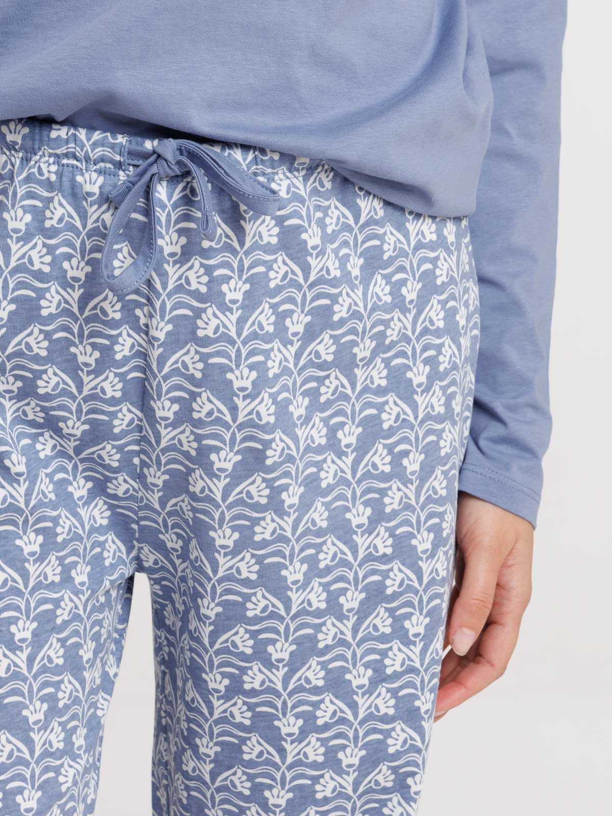 Pyjama fleuri et message femme Pyjama fleuri et message femme