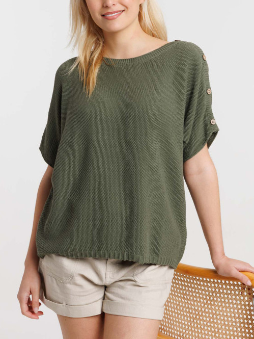 Pull manches courtes...