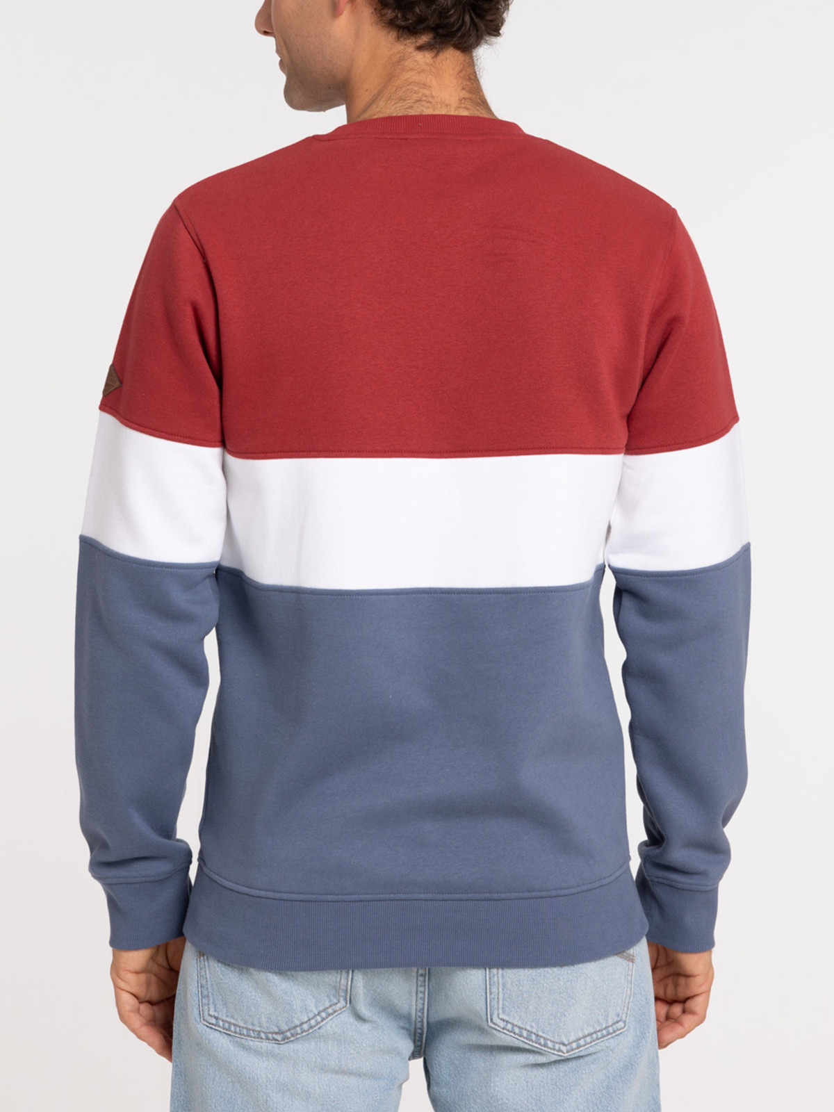Sweat tricolore col rond homme Sweat tricolore col rond homme