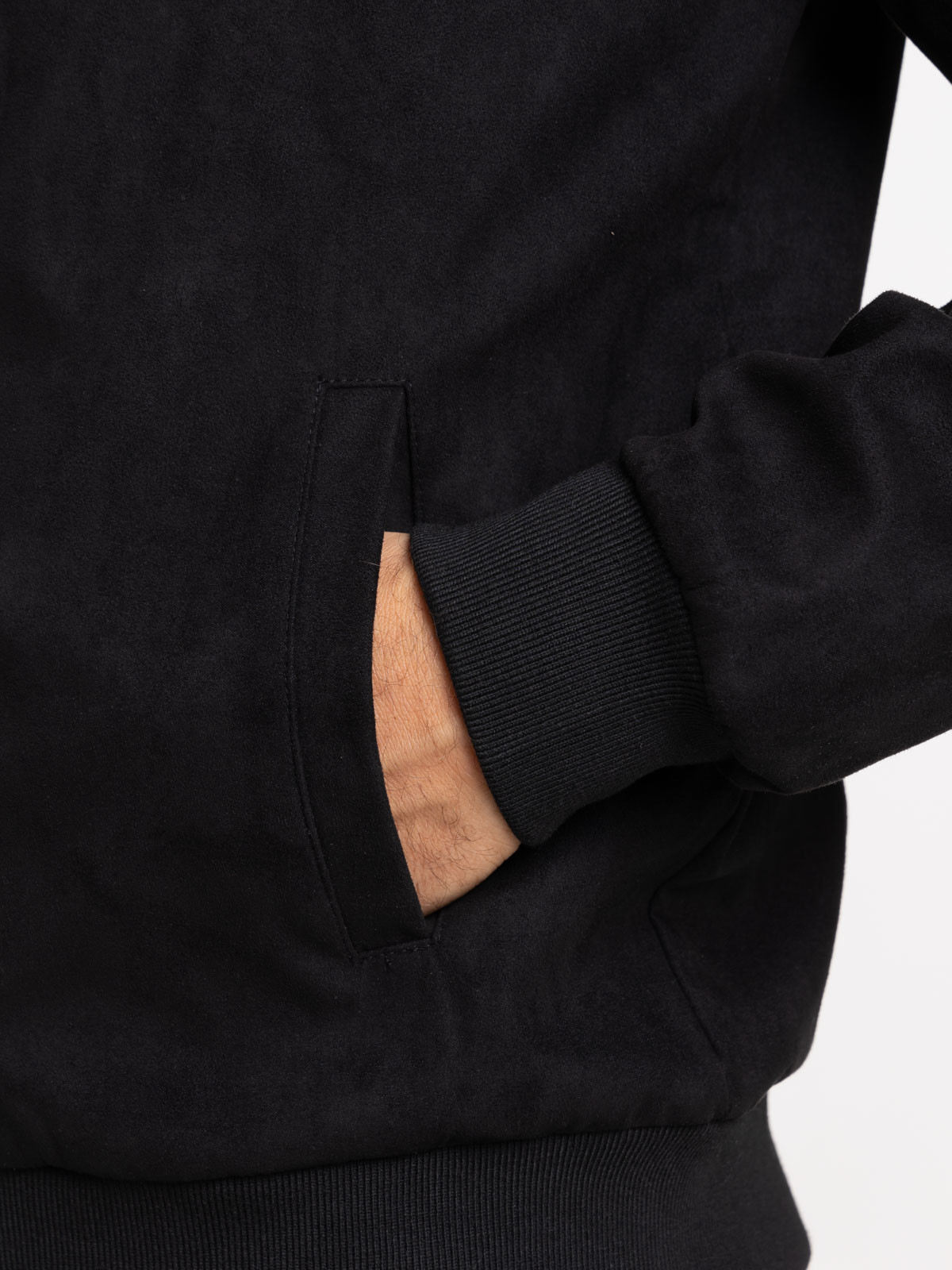 Blouson suédine noir homme Blouson suédine noir homme