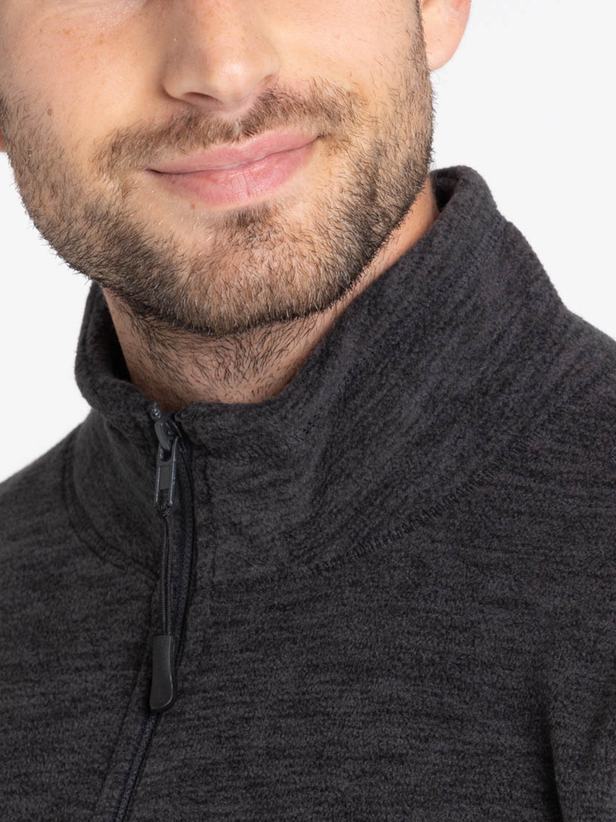 Sweat polaire zippé homme