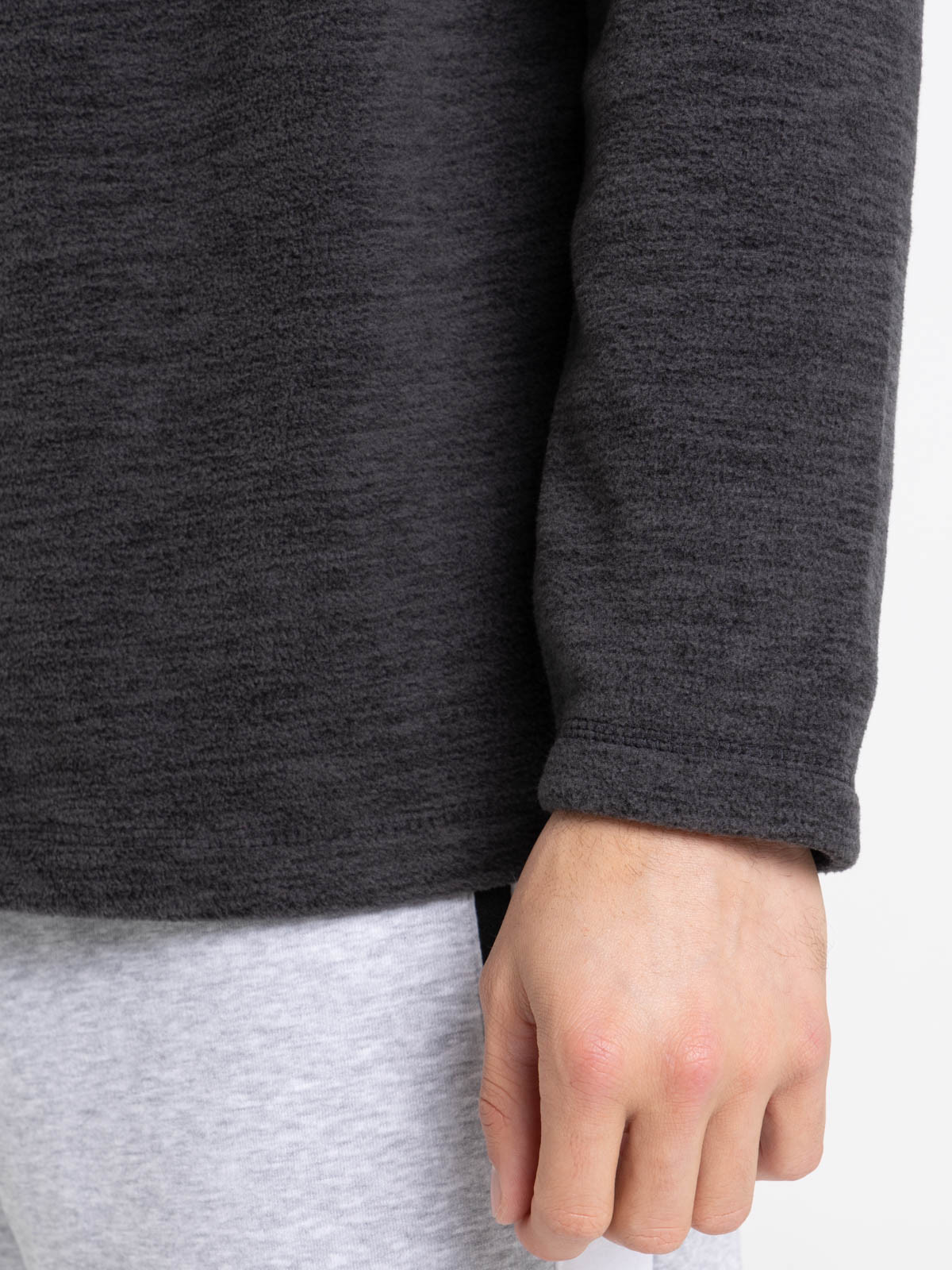 Sweat polaire zippé homme