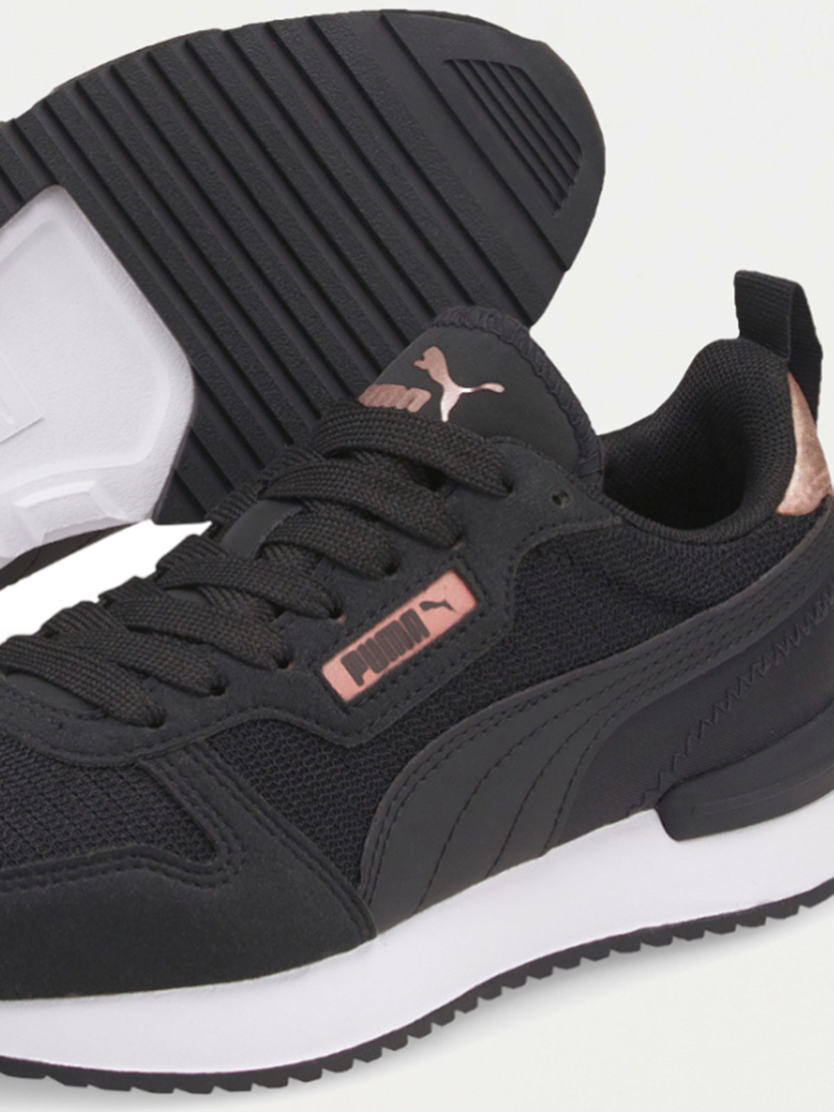 Baskets PUMA noire femme (36-39)