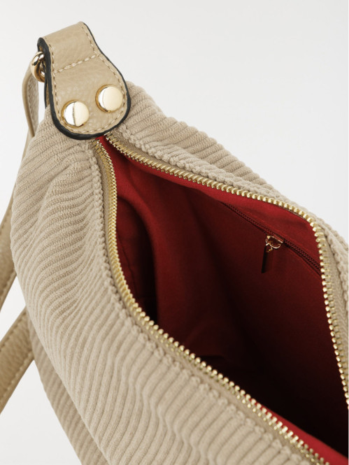 Sac à main velours femme