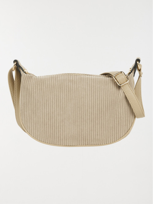 Sac à main velours femme