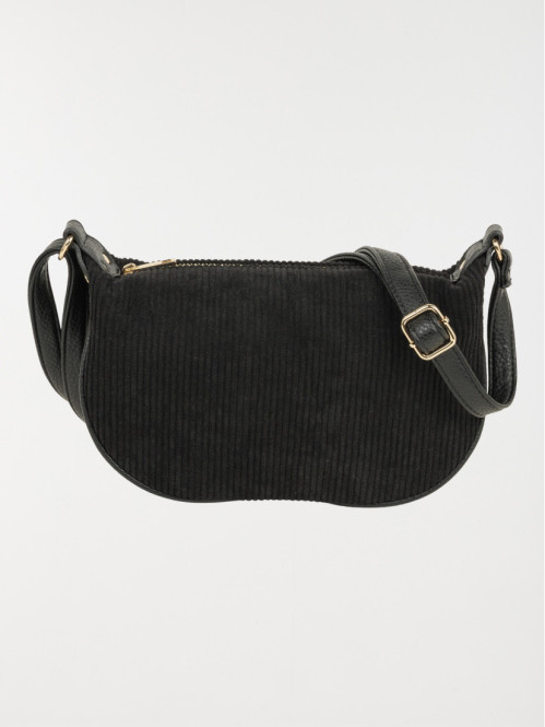 Sac à main velours femme