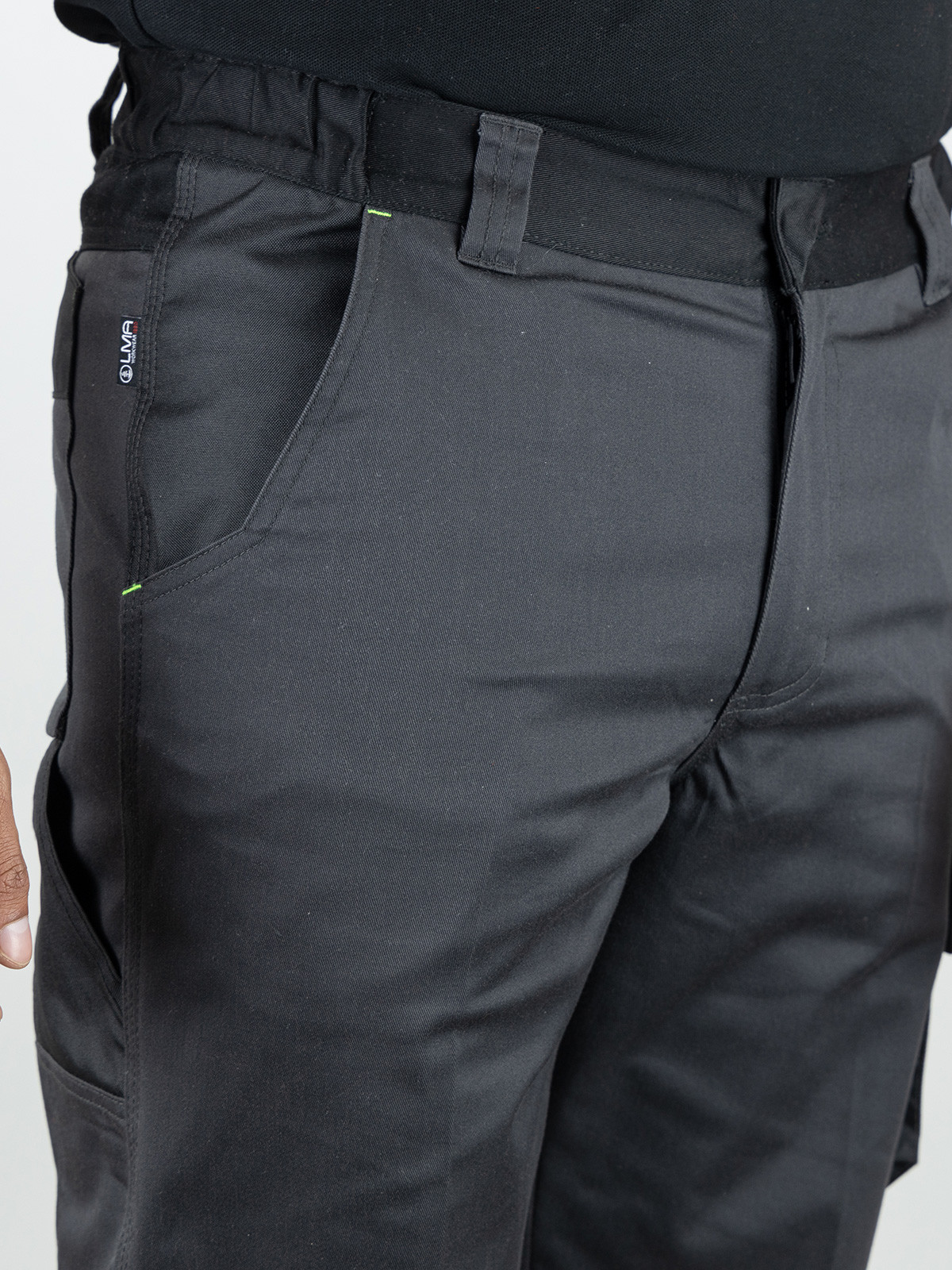 Bermuda de travail gris