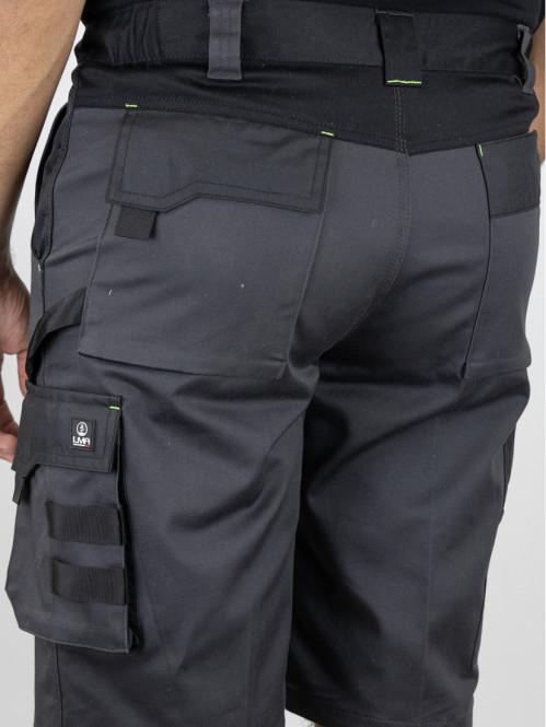 Bermuda de travail gris