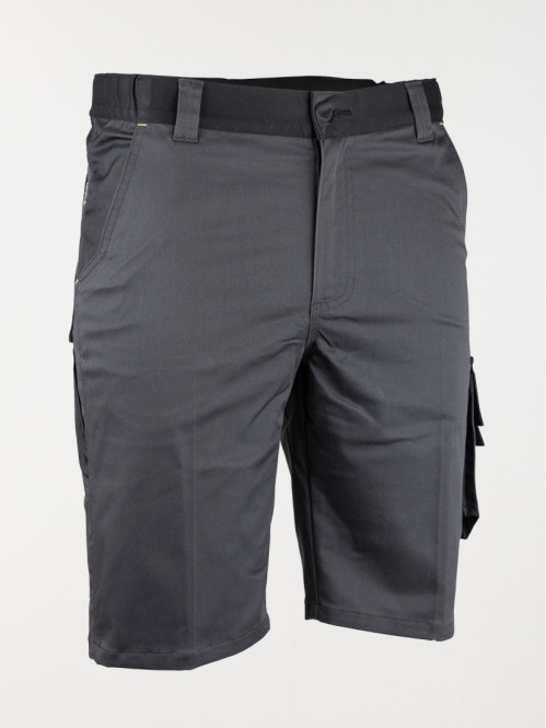 Bermuda de travail gris