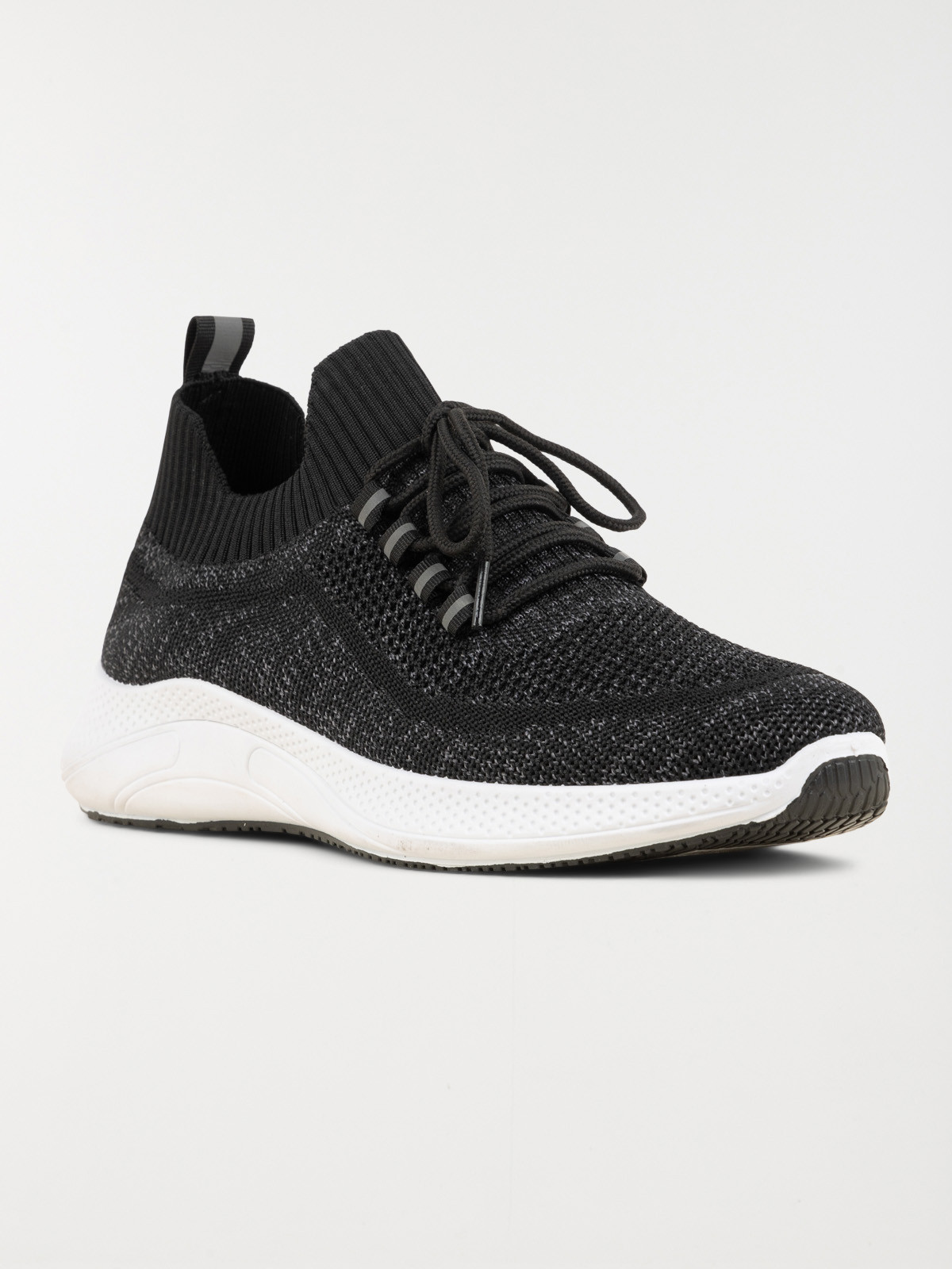 Baskets chaussettes homme noir (40-46)