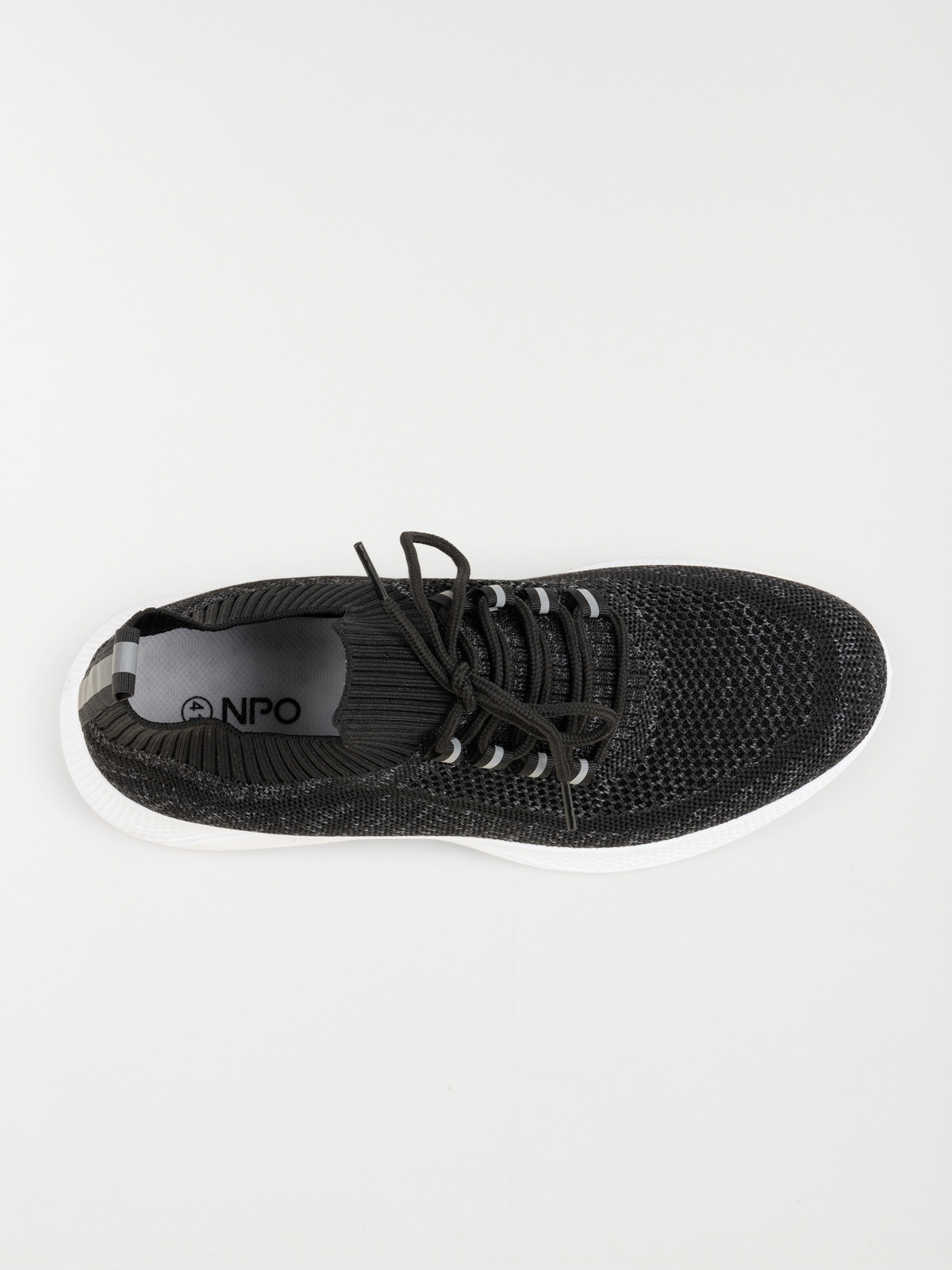 Baskets chaussettes homme noir (40-46)