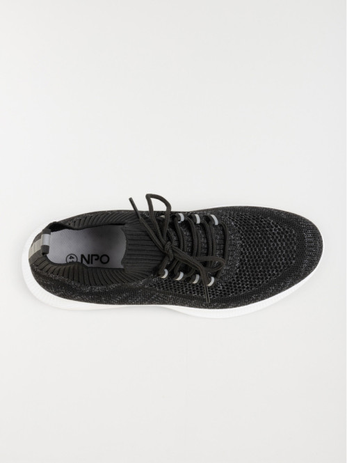 Baskets chaussettes homme noir (40-46)