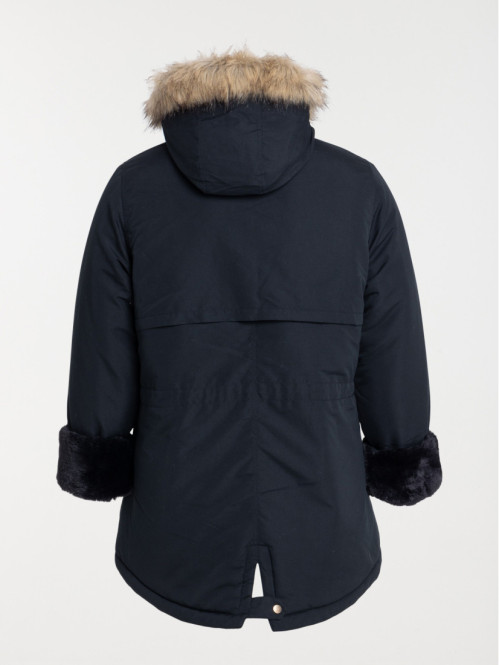 Parka noir grande taille femme Parka noir grande taille femme