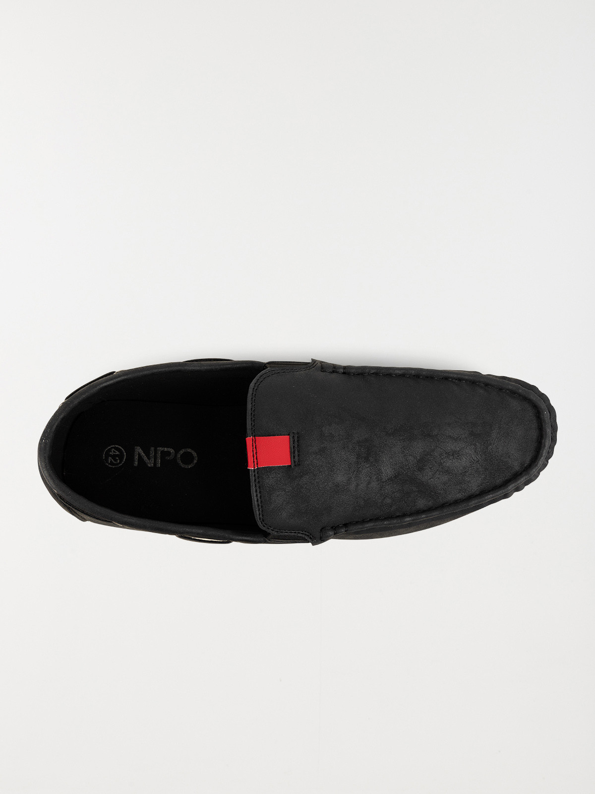 Mocassin noir homme (40-45) Mocassin noir homme (40-45)
