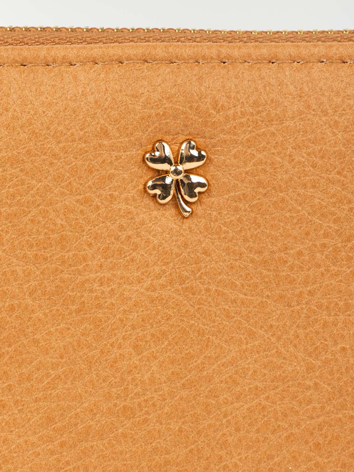 Portefeuille trèfle doré femme Portefeuille trèfle doré femme