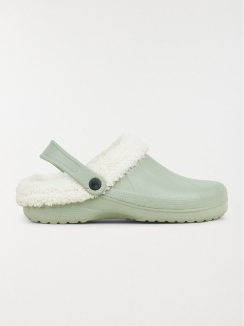 Sabot plastique fourré femme (36-41)