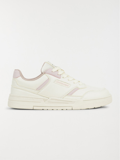 Baskets détails roses femme (36-41)