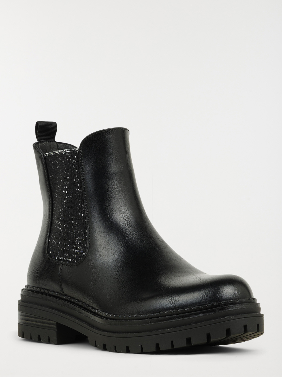 Bottines plates noires femme (36-41) Bottines plates noires femme (36-41)