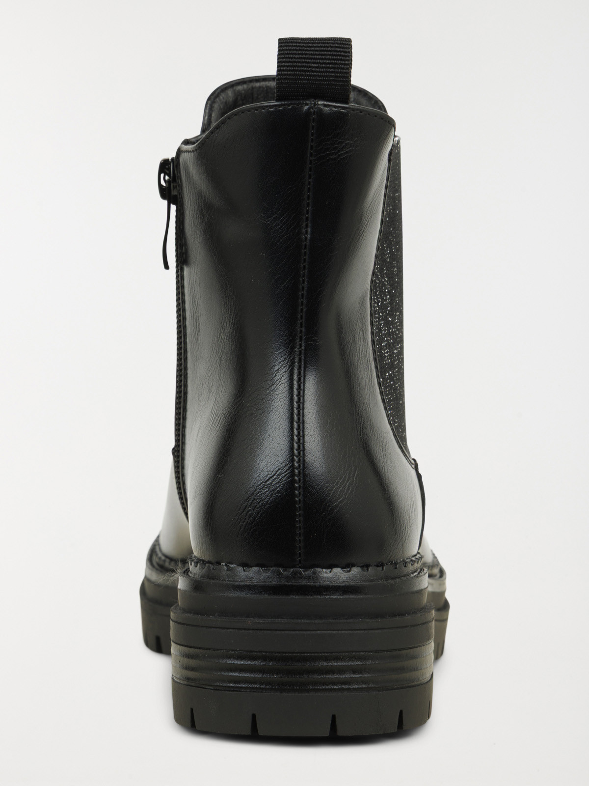 Bottines plates noires femme (36-41) Bottines plates noires femme (36-41)