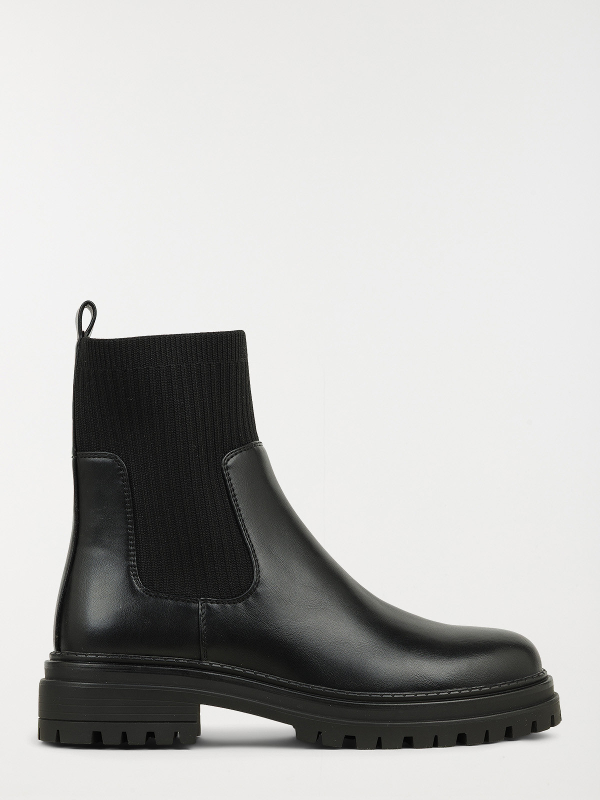 Bottines coloris noir femme (36-41)