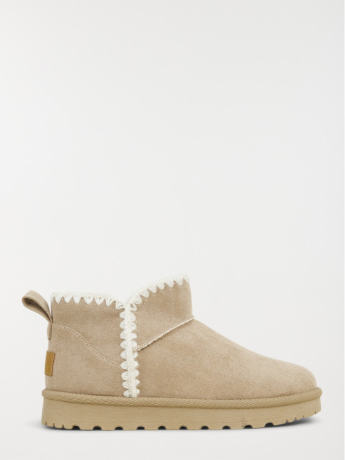 Boots coloris beige femme (36-41)