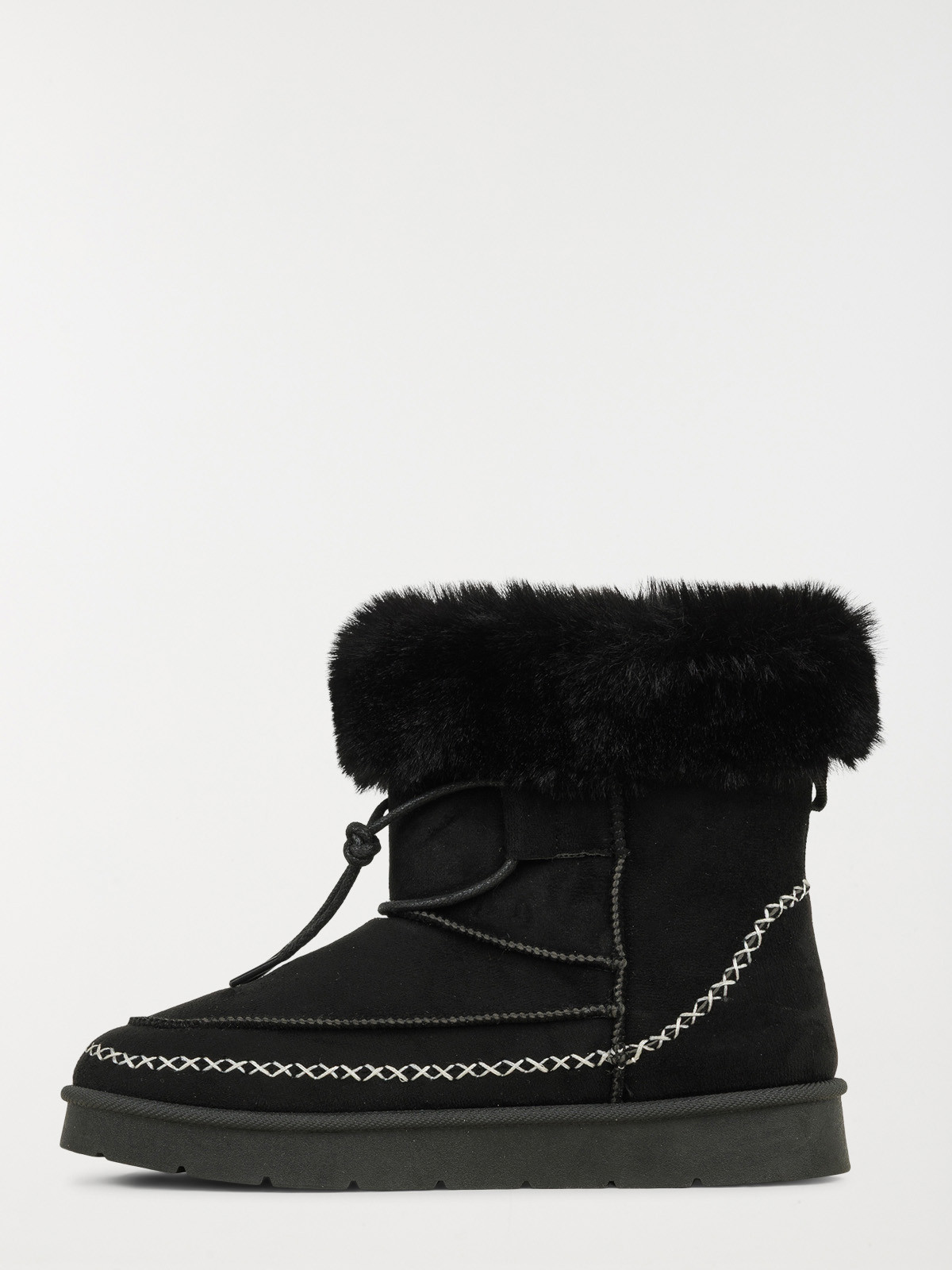 Boots coloris noir femme (36-41) Boots coloris noir femme (36-41)