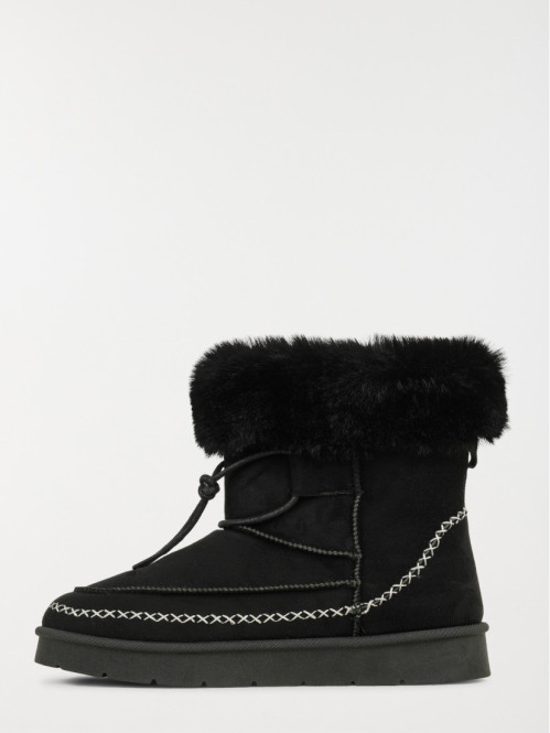 Boots coloris noir femme...