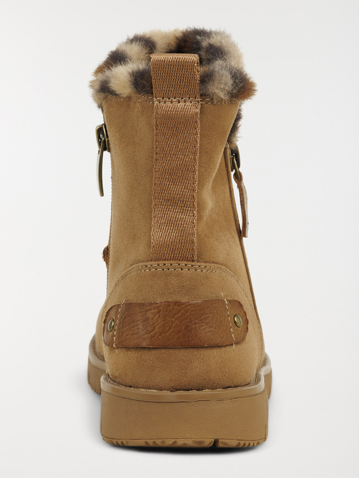 Bottines plates zippées femme (36-41)