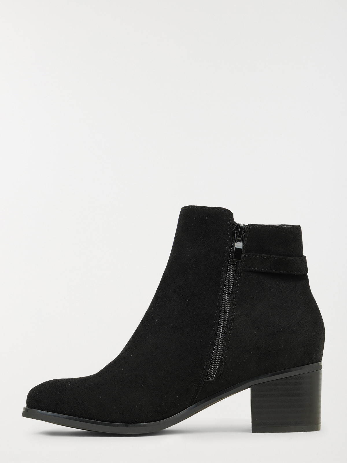 Bottines à talons noires femme (36-41)
