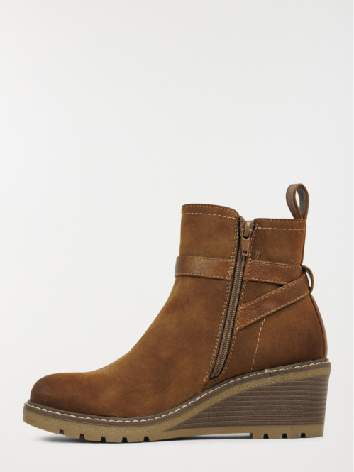 Bottines compensées femme...