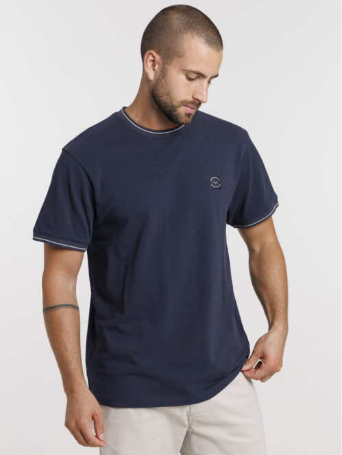 T-shirt détails contrastés...