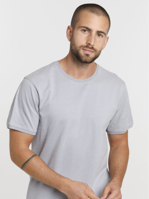 T-shirt en coton col rond homme