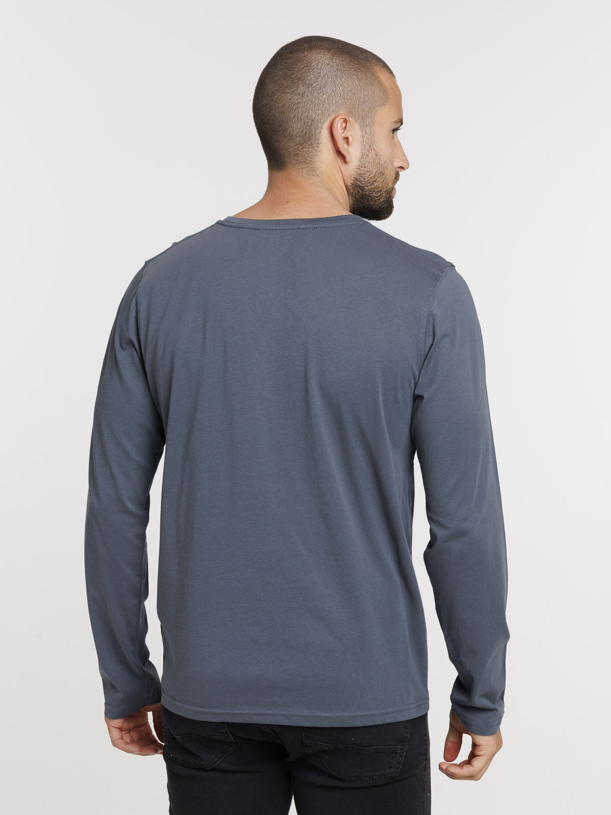 T-shirt uni manches longues homme T-shirt uni manches longues homme