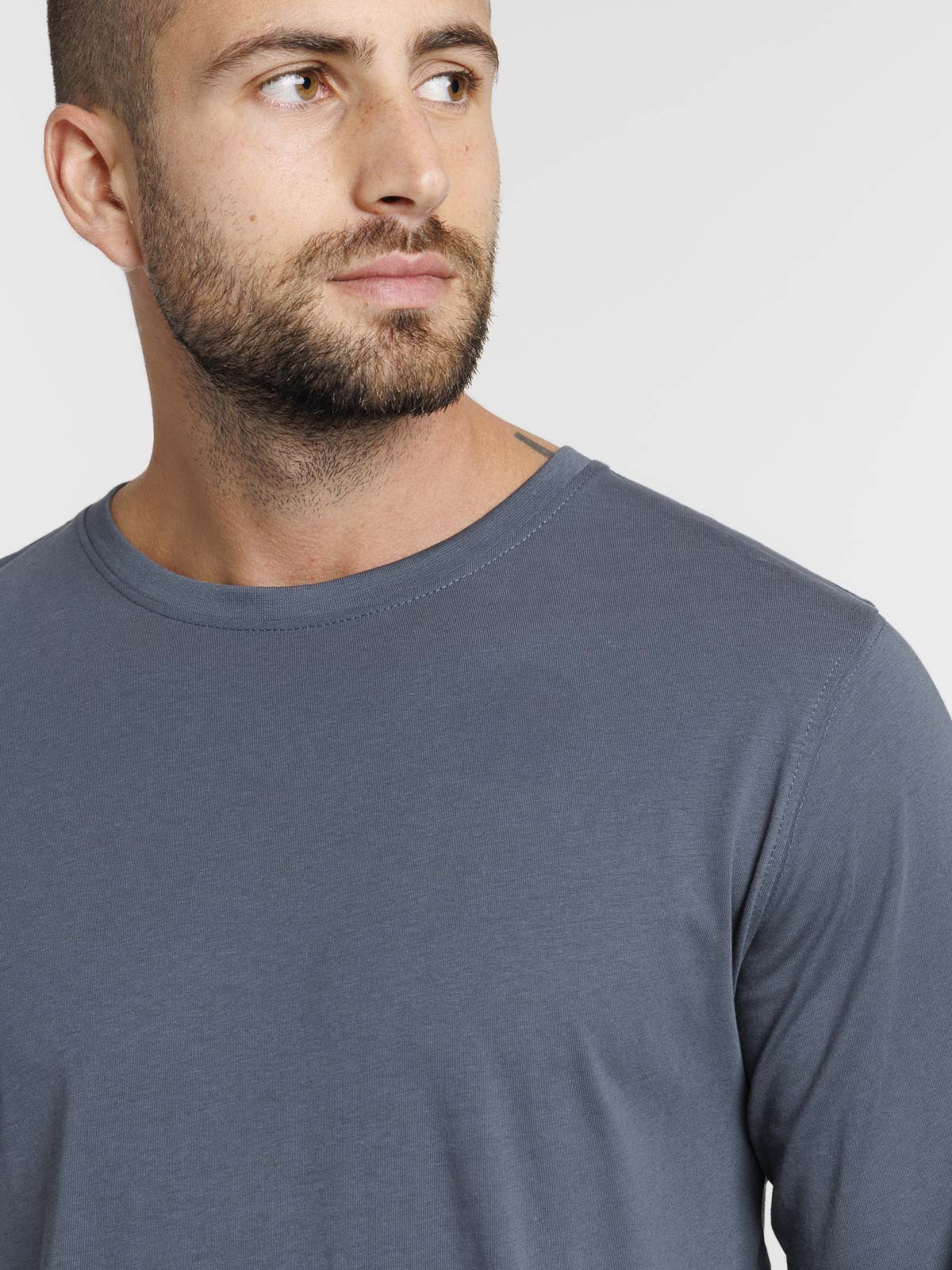 T-shirt uni manches longues homme T-shirt uni manches longues homme