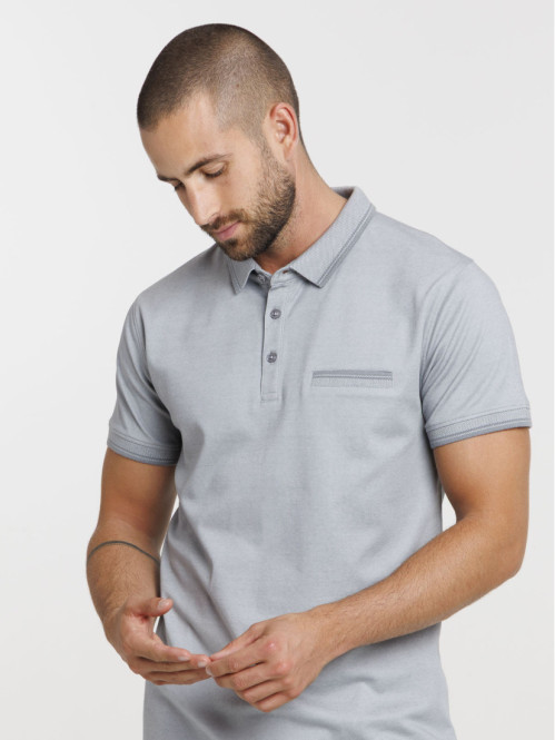 Polo homme coloris antic