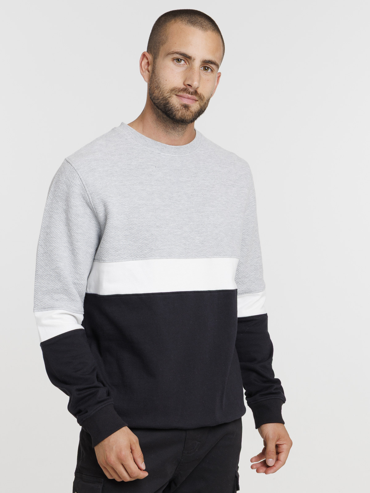 Sweat tricolore homme Sweat tricolore homme