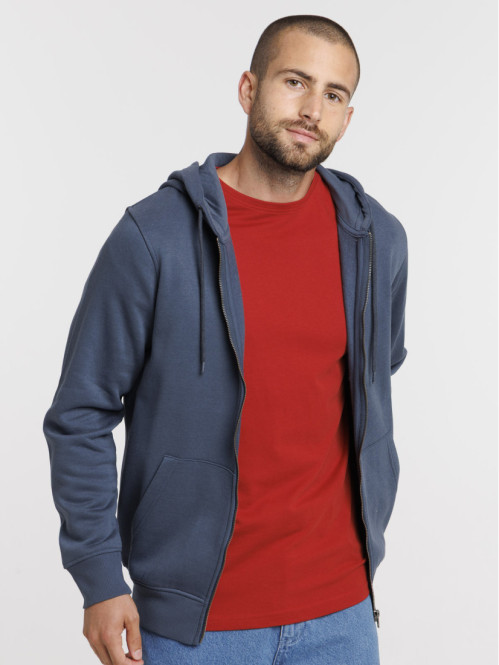 Sweat à capuche zippé tonnerre homme Sweat à capuche zippé tonnerre homme