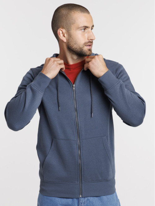 Sweat à capuche zippé tonnerre homme
