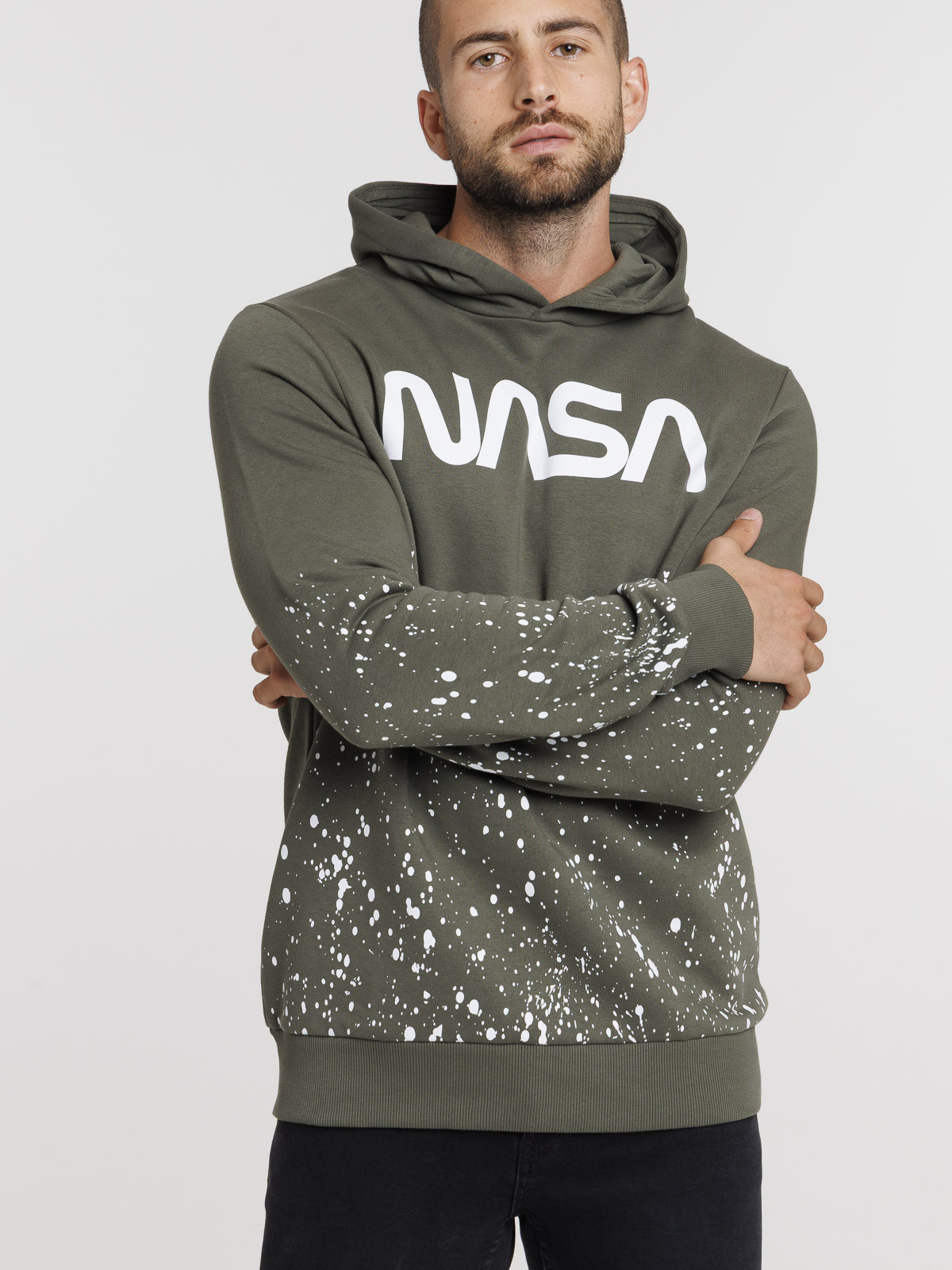 Sweat à capuche NASA homme